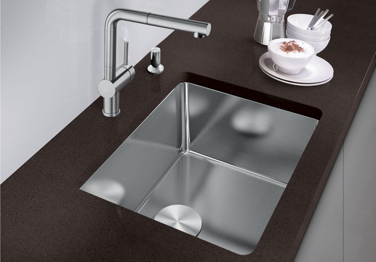 Blanco 401332 ANDANO U Medium Undermount Single Bowl - Stainless Steel