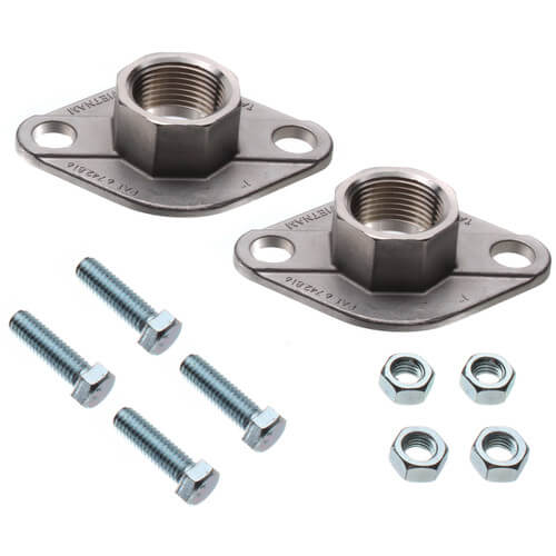 Taco 110-252SF 1" Threaded Taco Stainless Steel Circulator Pumps Freedom Flange (Pair)