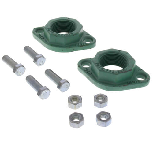 Taco 110-253F - 1-1/4" Cast Iron Freedom Flange (Pair) for Taco Circulator Pump