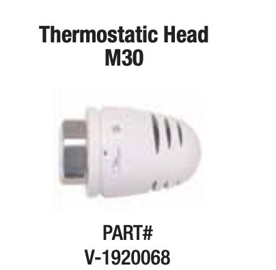 Stelrad V-1920068 Thermostatic Head M30 for K1 & K2 Radiators