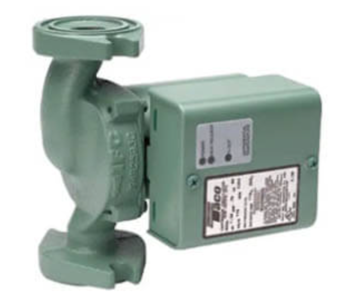 Taco 009-VTSF5 009 Series Flanged Variable Speed Solar Control Stainless Steel Circulator, 1/8 HP, 10 MAX GPM