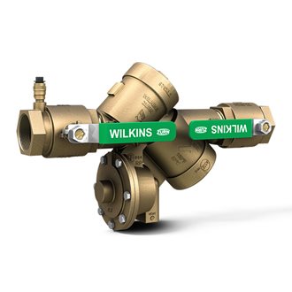 Zurn Wilkins 3/8-975XL2 - 3/8" Reduced Pressure Principle Assembly Backflow Preventer for Potable Water Applications - Lead Free