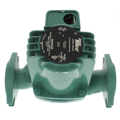 Taco 0012-F4-IFC - Series 0012 Flanged Cast Iron Circulator Pump with Integral Flow Check, 1/8 HP, 115V, 125 Max.PSI