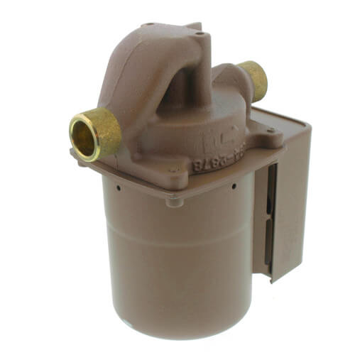 Taco 003-BC4-1IFC - 003 Series Bronze Circulator Pump with Integral Flow Check Valve (IFC) 1/2" Sweat Connections, 1/40 HP, 115V 