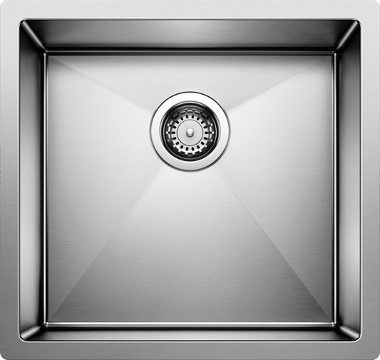 Blanco 400450 Radius 10 U 1 Bowl Undermount Sink - Stainless Steel | Plumbers Center