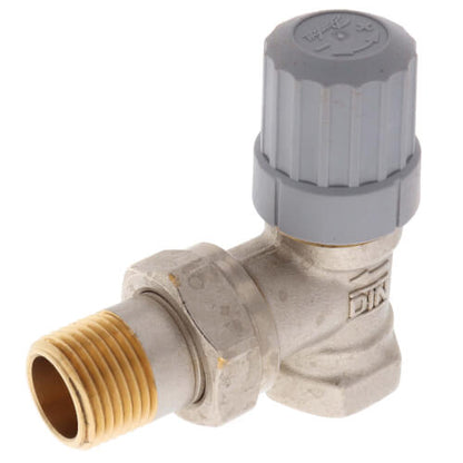 Danfoss 013G8014 1/2" Angle Thermostatic Radiator Valve | Plumbers Center