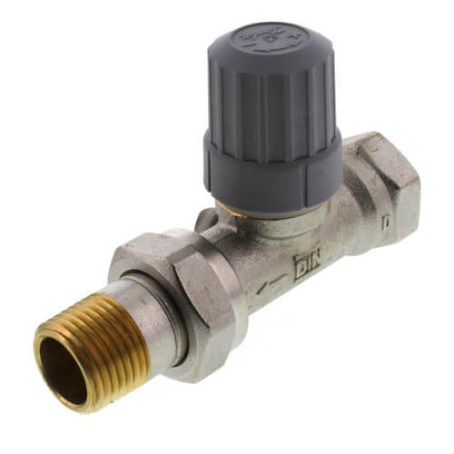 Danfoss 013G8015 1/2" Straight Thermostatic Radiator Valve | Plumbers Center