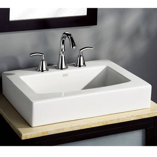 American Standard 0504008.020 Boxe™ Above-Counter Bathroom Sink - White | Plumbers Center