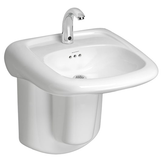 American Standard 0955901EC.020 Murro Universal Wall-Hung Bathroom Sink Less Overflow, ADA Compliant, White | Plumbers Center