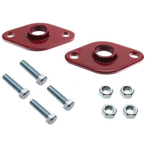 Bell & Gossett 101001 - 3/4" Cast Iron Pump Flange Set, Threaded | Plumbers Center