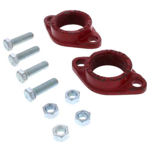 Bell & Gossett 101004 - 1-1/2" Threaded Cast Iron Pump Flange Set (NPT) | Plumbers Center