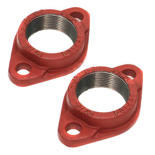 Bell & Gossett 101219 - 2-1/2" NPT Cast Iron Pump Flange for PL Pumps (Pair) |Plumbers Center