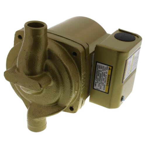 Bell & Gossett 103259LF - Model NBF-10S/LW, Lead Free Bronze Circulator Pump with 1/2" Sweat End Connection, 1/40 HP, 115 Volts, 1 Phase 