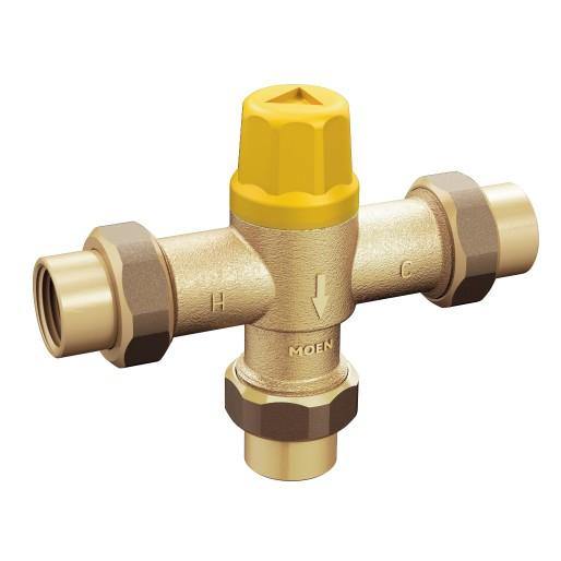 Moen 104451 Moen Adjustable Temperature Thermostatic Mixing Valve 