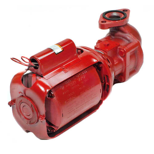 Bell & Gossett 106189 - 100 NFI Cast Iron Circulator Pump, 1/12 HP, 1-Phase, 115V, 125 PSI (Flanged End Connection)