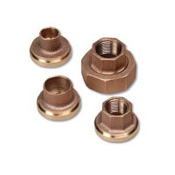 Taco 110-556 - 1/2" NPT Bronze Half-Union Freedom Pump Flange (Pair) 