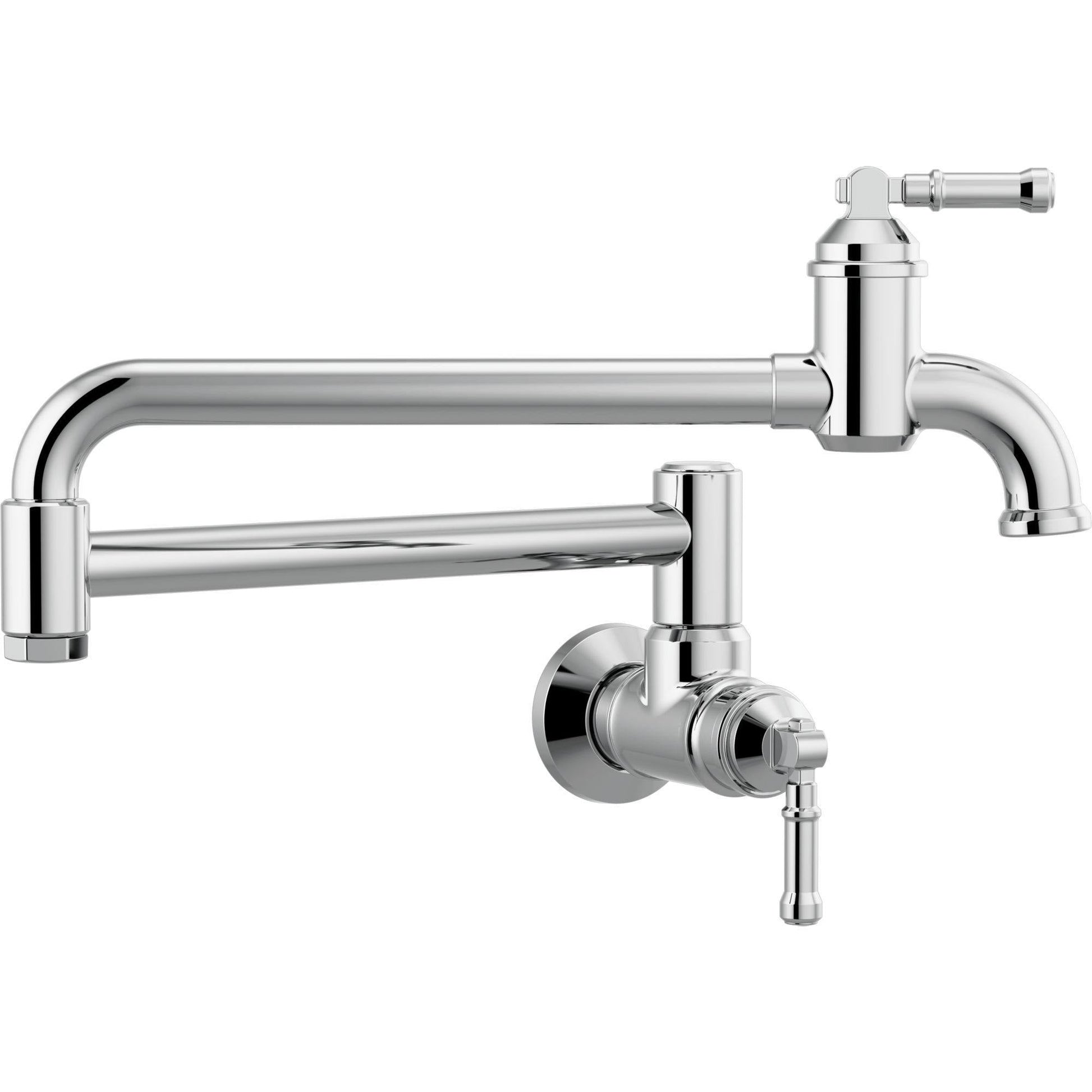 Delta 1190LFL Broderick Wall Mount Pot Filler in Chrome  | Plumbers Center