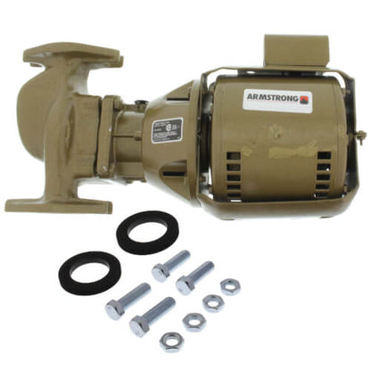 Armstrong 174031MF-043 - Model S-25 Lead Free Bronze In-Line Pump, 1/12 HP, 115 Volts, 1 Phase, Maintenance Free, Flanged End Connection | Plumbers Center