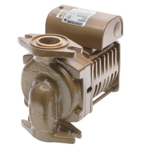 Armstrong 182202-658 - E8.2B Bronze Circulating Pump, 1/6 HP, 120V, 150 PSI, Flanged End Connection | Plumbers Center