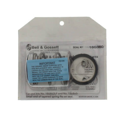 Bell & Gossett 186860 - Seal Kit (Buna/Carbon/Ceramic) 1-1/4" ID for Series 80, 1510, 1531 Pumps 