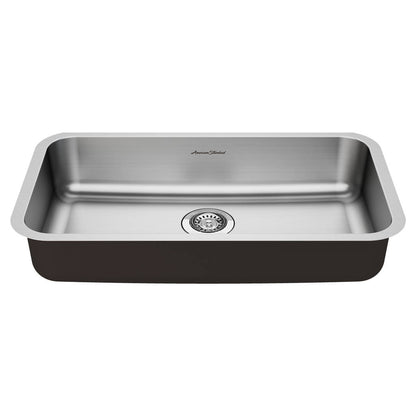 American Standard 18SB.9301800S.075 Portsmouth Undermount 30x18 Single Bowl Kitchen Sink in Stainless Steel | Plumbers Center