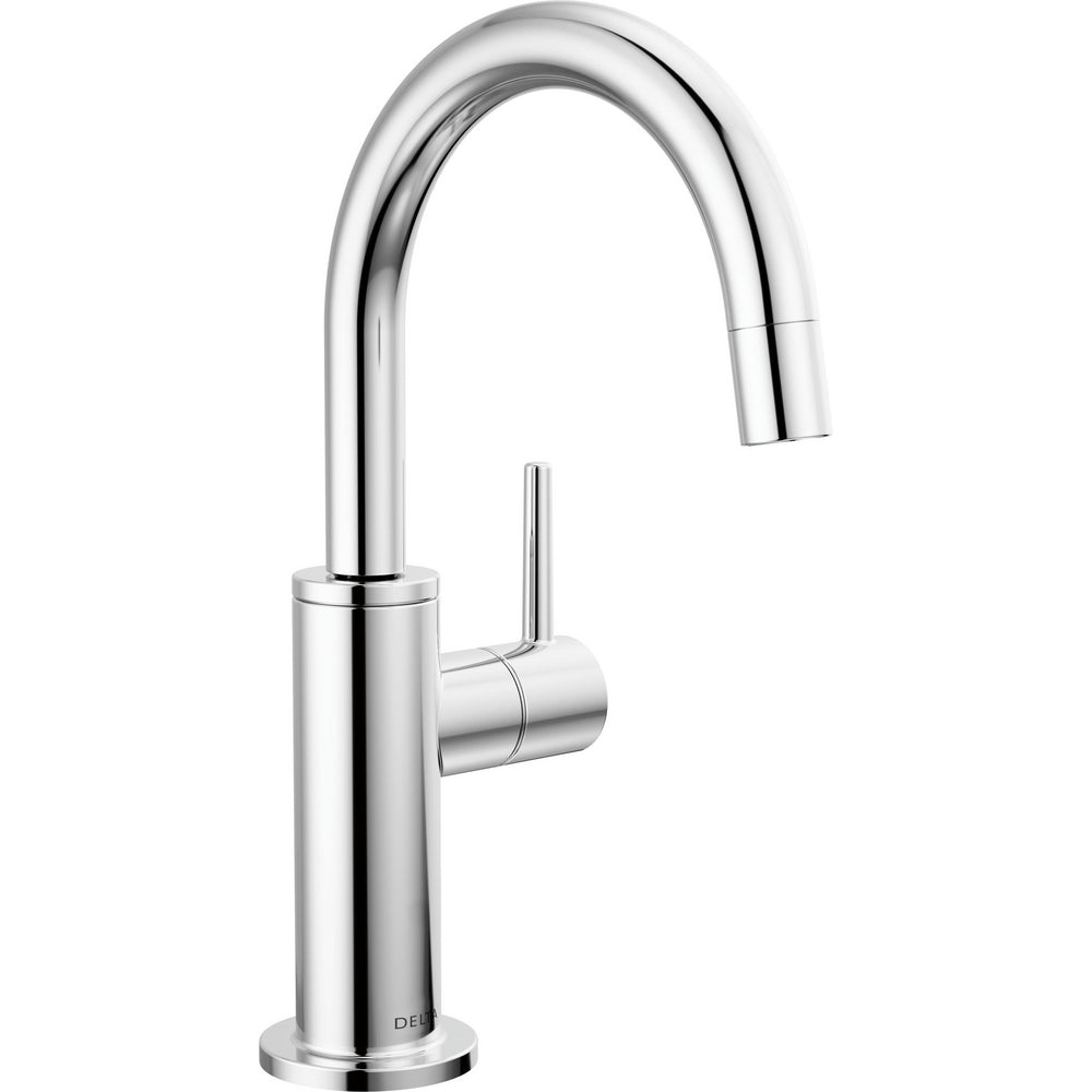 Delta 1930-DST Contemporary Round 1-Hole Deck Mounted Beverage Faucet with Single Handle in Chrome | Plumbers Center