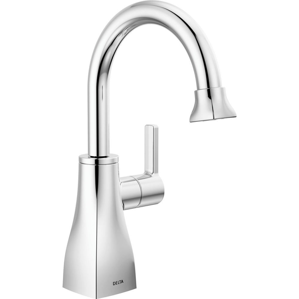 Delta 1940-DST Contemporary Square 1-Handle Deck Mounted Beverage Faucet for Cold water in Chrome | Plumbers Center