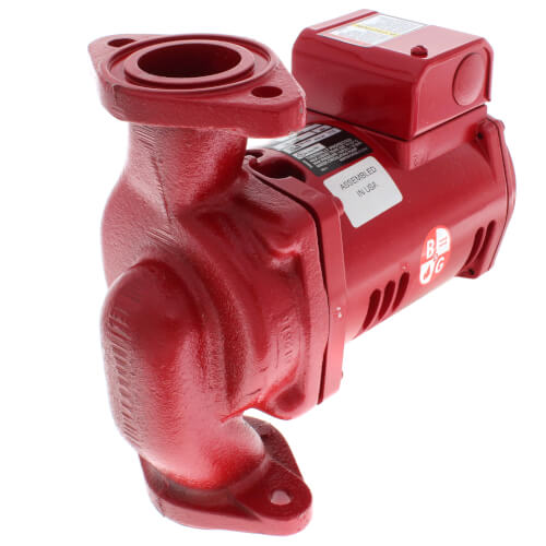 Bell & Gossett 1BL002 - PL-45 Cast Iron Booster Pump, 1/6 HP, 115V, 150 PSI, Flanged End Connection | Plumbers Center