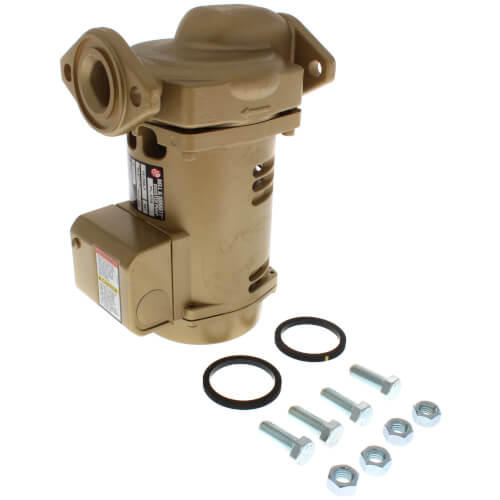 Bell & Gossett 1BL068LF - PL-55B Lead Free Bronze Booster Pump, 2/5 HP, 115V, 150 PSI, Flanged End Connection 