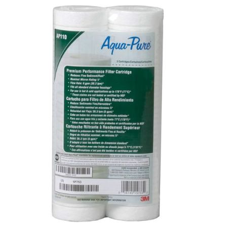 Aqua-Pure AP110 - Whole House Water Filter Replacement 5 Micron Cartridge (2-Pack) | Plumbers Center