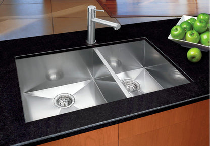 Blanco 400473 Precision U 1-3/4 Bowl Undermount Sink - Stainless Steel 