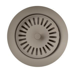 Blanco 240322 Kitchen Basket Strainer for Silgranit Sinks, 3.5" Drain, Truffle | Plumbers Center