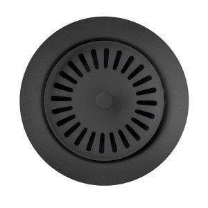 Blanco 240323 Kitchen Basket Strainer for Silgranit Sinks, 3.5" Drain, Anthracite | Plumbers Center