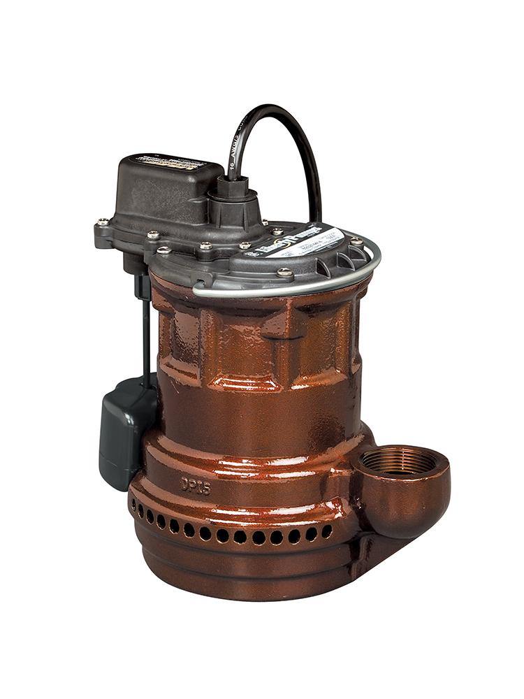 Liberty Pumps 247-2 - 1/4 HP Cast Iron Sump Pump with VMF Switch, 1-PHASE, 115V, 25' Power Cord | Plumbers Center