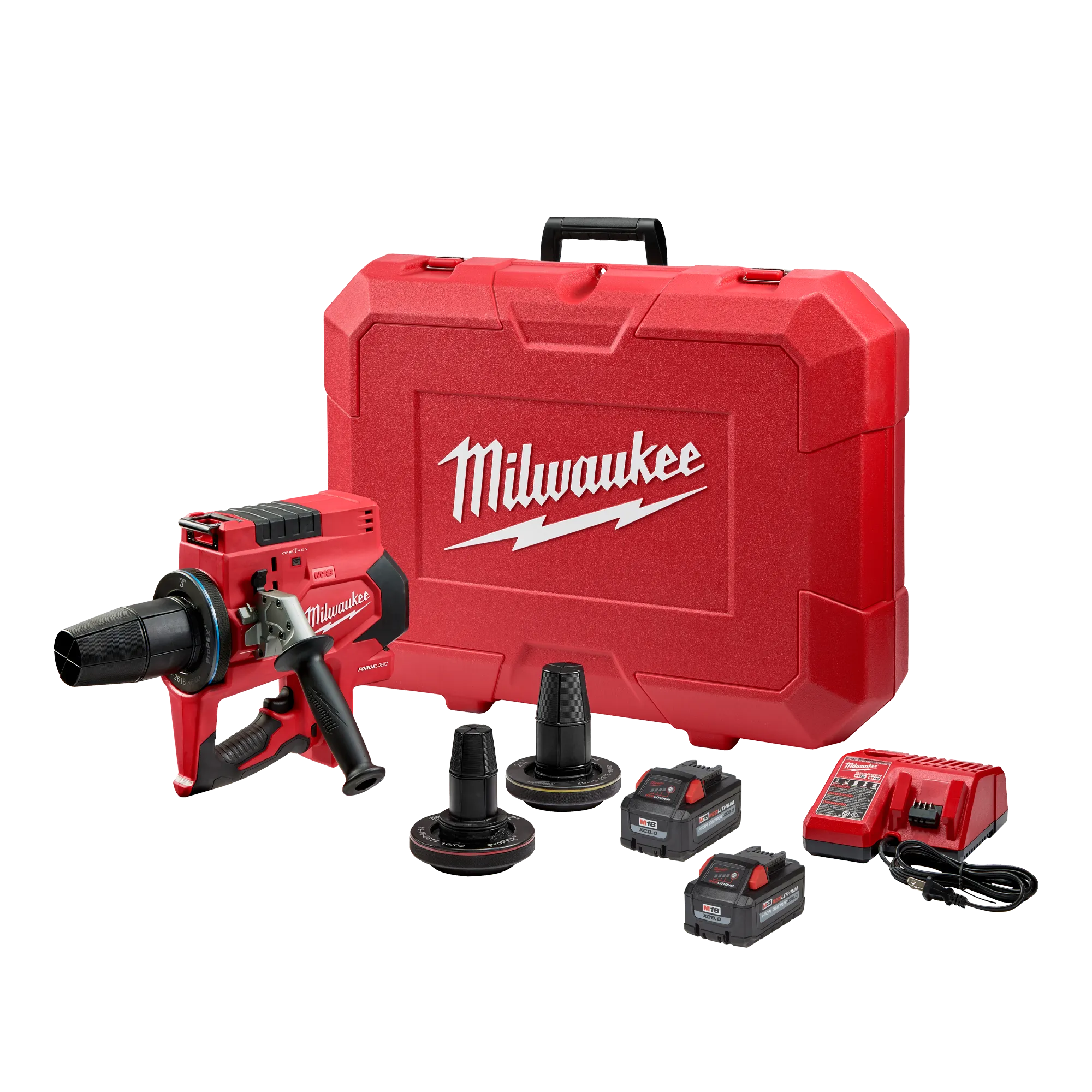 Milwaukee 2633-22HD Cordless M18 FORCE LOGIC 2” - 3” ProPEX Expansion Tool Kit