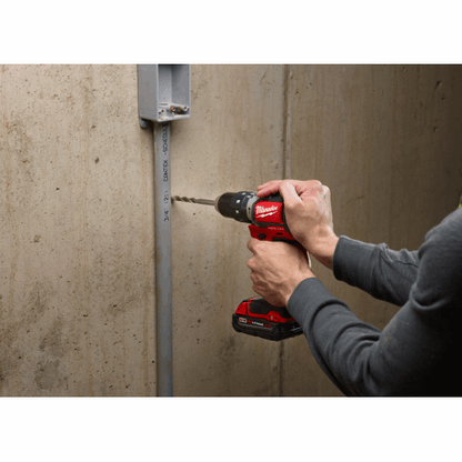 Milwaukee 2702-22CT Cordless M18 1/2" Compact Brushless Hammer Drill/Driver Kit Complete with Battery, Charger and Case