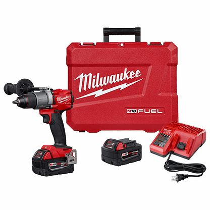 Milwaukee 2803-22 M18 FUEL 1/2" Cordless Drill Driver Kit Complete with Battery & Charger