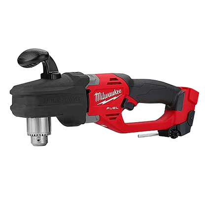 Milwaukee 2807-22 Cordless M18 FUEL™ HOLE HAWG® 1/2" Right Angle Drill Driver Kit Complete with Batteries, Charger & Case