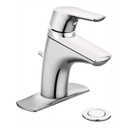 Moen 66810 Method Single-Hole Low Arc Bathroom Faucet with 1-Handle in Chrome 