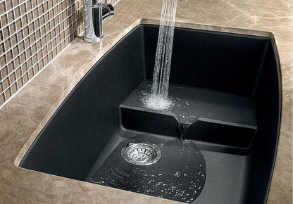 Blanco 400886 Performa Cascade 1-1/2 Bowl Undermount Silgranit Sink - Anthracite 