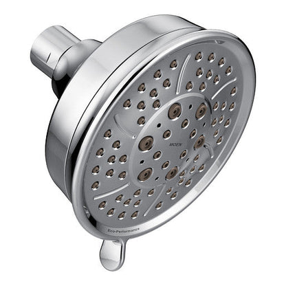 Moen 3638EP 4-Function 4-3/8" Diameter Spray Head Eco-Performance Showerhead in Chrome 