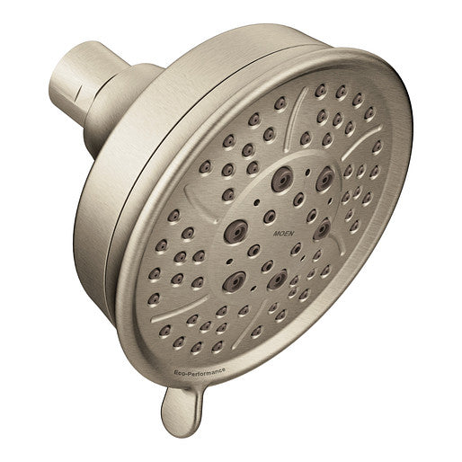 Moen 3638EPBN 4-Function 4-3/8" Wide Spray Head Eco-Performance Showerhead in Brushed Nickel 