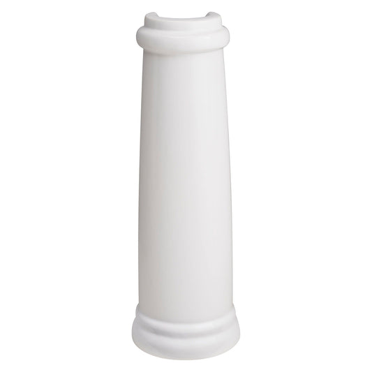 American Standard 0066000.020 Retrospect® Fireclay Pedestal Sink Leg, White (Leg Only) | Plumbers Center