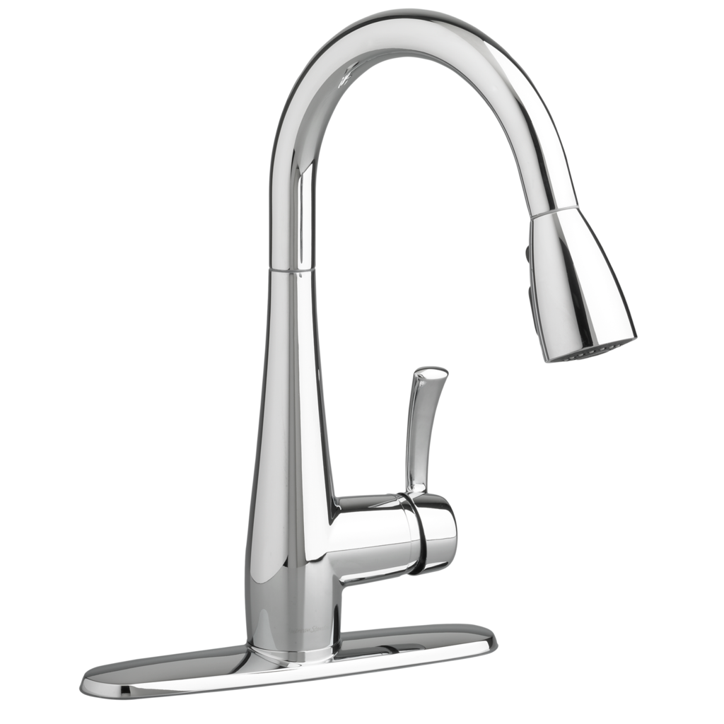 American Standard 4433300.002 Quince 1-Handle High-Arc Kitchen Faucet with Pull Down Sprayer in Chrome | Plumbers Center