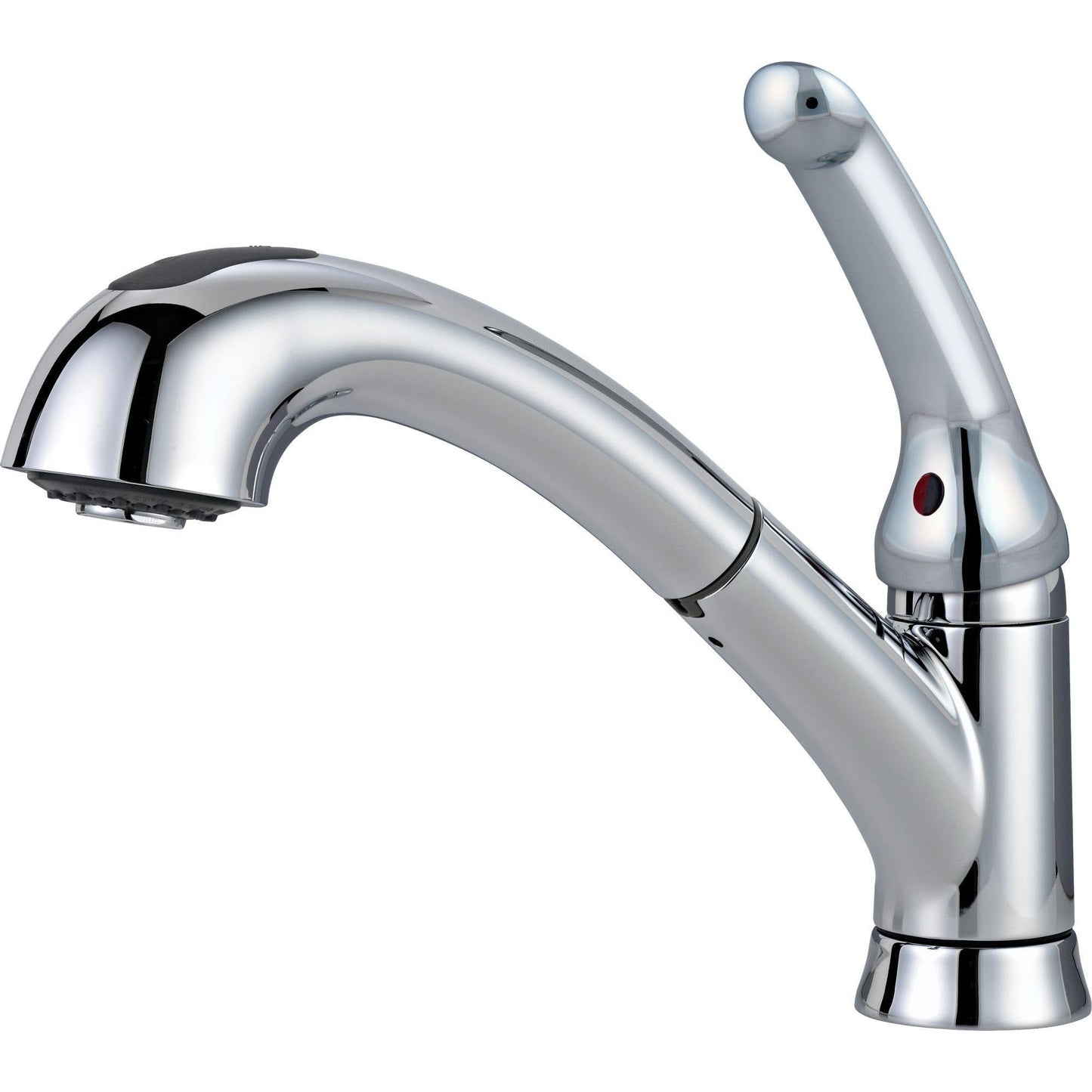 Delta 469LF 1-Handle Kitchen Faucet with Pull-Out Sprayer in Chrome | Plumbers Center