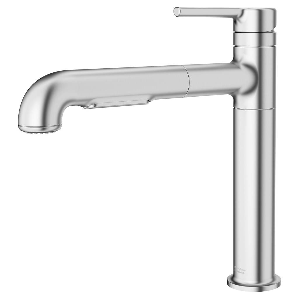 American Standard 4803100.075 Studio S Kitchen Faucet with Pull-Out Sprayer in Stainless Steel finish 