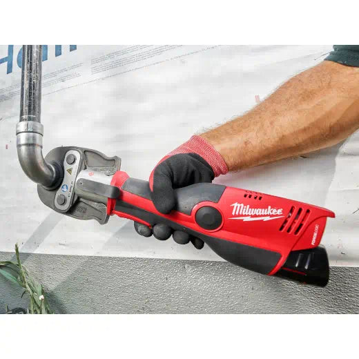 Milwaukee 2473-22 M12 FORCE LOGIC Cordless Press Tool Kit with Jaws (1/2" to 1" Jaws)