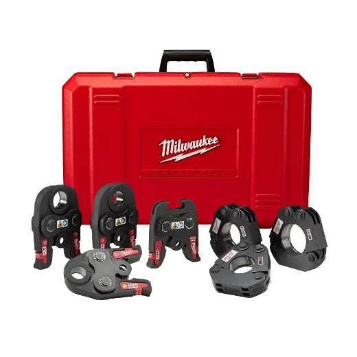 Milwaukee 49-16-2697 Black Iron Press Tool Kit with 1/2" - 2" Jaws for Black Iron Pipe