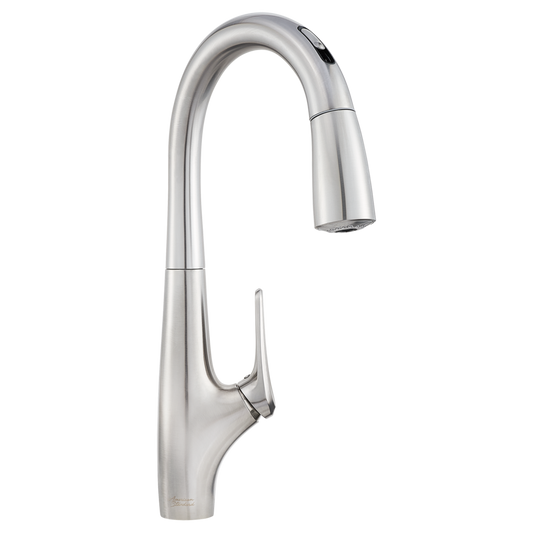 American Standard 4901380.075 Avery Selectronic Hands-Free Pull-Down Kitchen Faucet - Stainless Steel | Plumbers Center