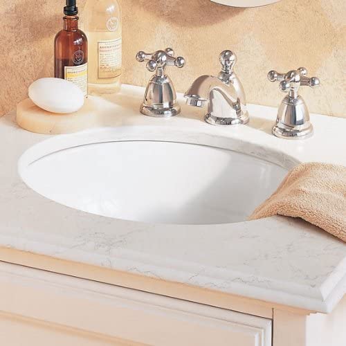 American Standard 9482000.020 Ovalyn Universal Access Undermount Bathroom Sink, ADA Compliant, White 